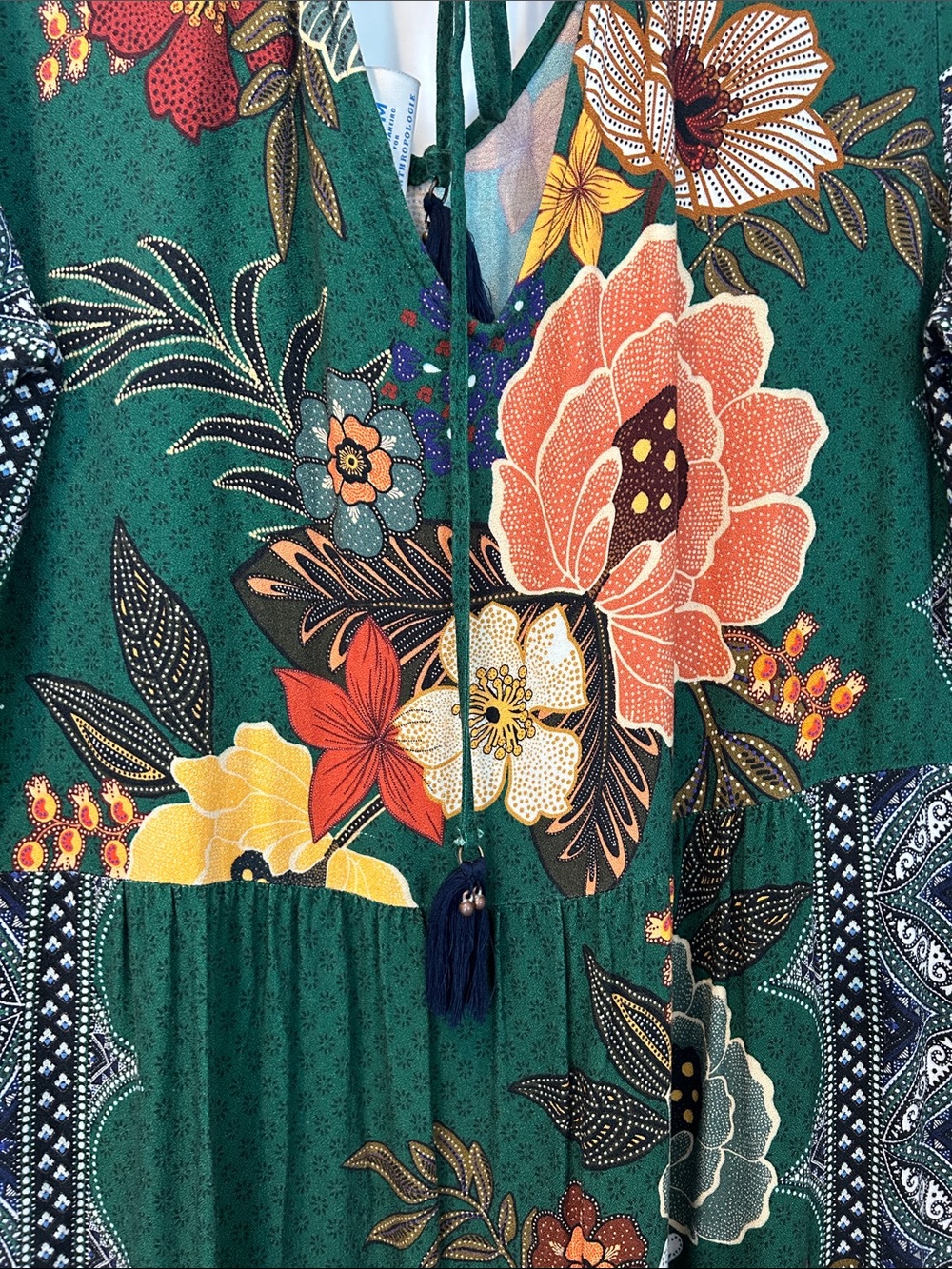 Anthropologie x Farm Rio - Verdor Maxi Dress - XL - Picture 6 of 7